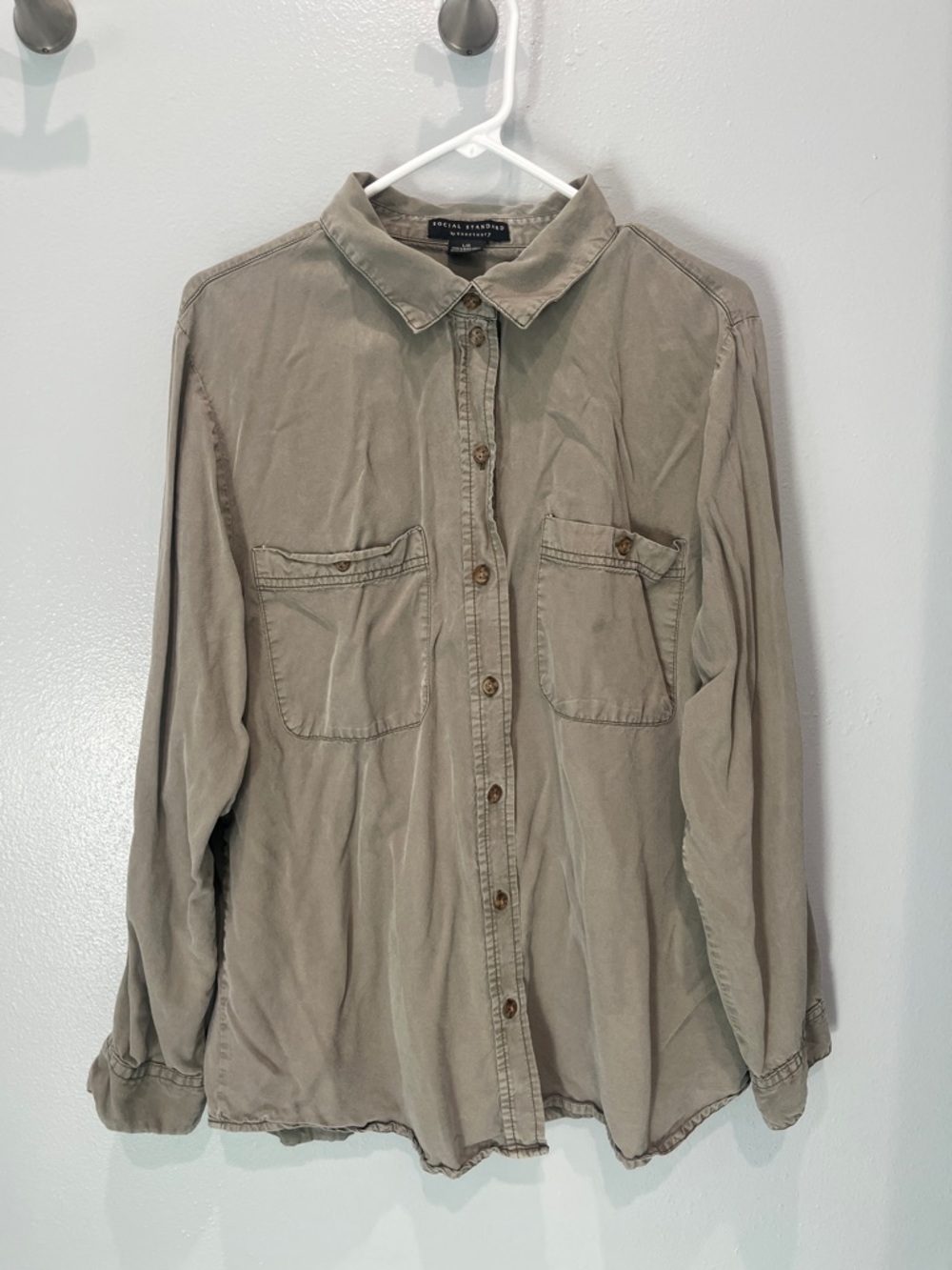 Sanctuary Women’s Button-Front Shirt